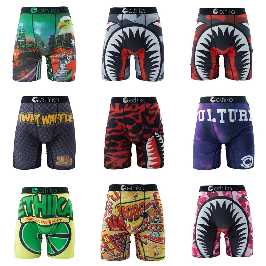 ETHIKA 1Pcs  Men Boxers