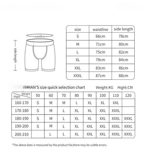 ETHIKA MenUnderpants 5Pcs Plus Size L-3xl