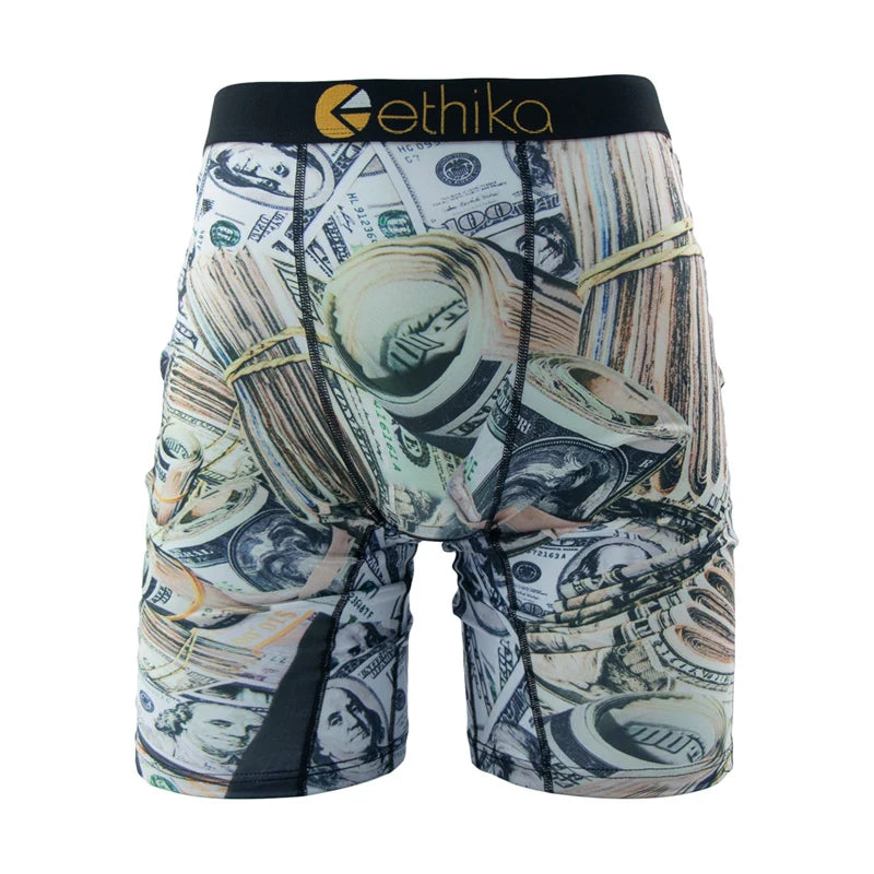 ETHIKA 1Pcs Men Underwear Boxers BPlus Size S-3xl